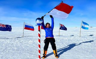 Merdeka! Putri Handayani Jadi Orang Indonesia Pertama yang Mencapai Kutub Selatan - JPNN.com