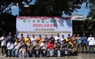 Kapolres Meranti dan Elemen Masyarakat Deklarasi Tertib Berlalu Lintas Demi Pemilu Damai - JPNN.com