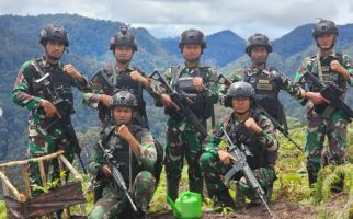 Batalyon Infanteri Para Raider 330 Tri Dharma Pukul Mundur KKB di Intan Jaya - JPNN.com