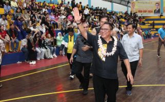 Oesman Sapta Buka Turnamen Basket OSO Cup 2024, Ini Pesannya - JPNN.com