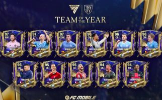 Inilah 11 Pesepak Bola Terbaik EA Sports FC Team of The Year - JPNN.com