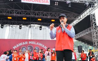 Kaesang Kampanye di Bekasi, Baliho Mawar Melawan Bertebaran - JPNN.com