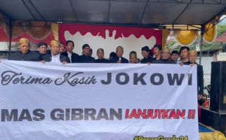 Komunitas Wayang Kulit Karet Tengsin Deklarasi Dukung Prabowo-Gibran - JPNN.com