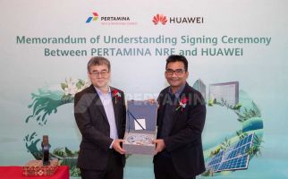Pertamina NRE-Huawei Kerja Sama Kembangkan Energi Terbarukan & Smart Grid di Indonesia - JPNN.com