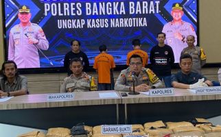 Polisi Gagalkan Penyelundupan 24 Kilogram Ganja di Bangka Barat - JPNN.com