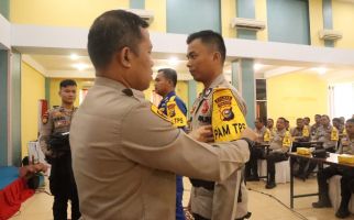 151 Personel Polres Meranti Siap Amankan TPS Pemilu 2024 - JPNN.com