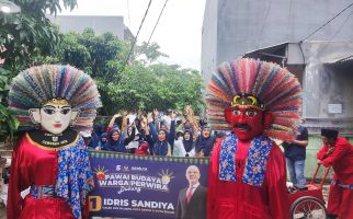 Peduli Kesenian Tradisional, Idris Sandiya Kampanye Kreatif Lewat Ondel-Ondel - JPNN.com