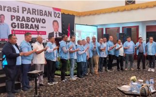 Relawan PARIBAN 02 Deklarasikan Dukungan Kepada Prabowo-Gibran - JPNN.com