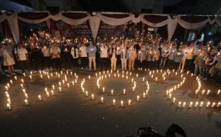 Pendukung Prabowo-Gibran Nyalakan Seribu Lilin Cinta untuk Indonesia - JPNN.com