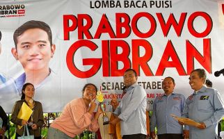 Sukarelawan Prabowo-Gibran Gelar Lomba Baca Puisi - JPNN.com