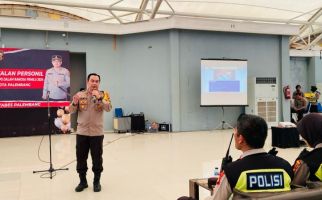 Ini Pesan Kombes Harryo untuk Personel yang Mengamankan TPS Pemilu 2024 di Palembang - JPNN.com