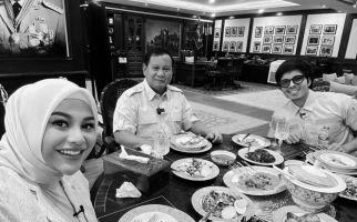 Atta Halilintar dan Aurel Hermansyah Ucapkan Selamat kepada Prabowo - JPNN.com