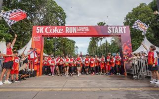 CCEP Indonesia Gelar 5K Coke Run & Wellbeing Festival bagi Karyawan, Ribuan Peserta Hadir - JPNN.com