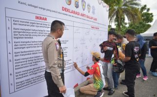 Ratusan Pemuda di Pekanbaru Deklarasi Antibalap Liar, Begini Sikapnya - JPNN.com
