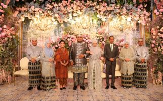 Resepsi Pernikahan Putra Mentan Andi Amran Dihadiri Jokowi Hingga Prabowo - JPNN.com