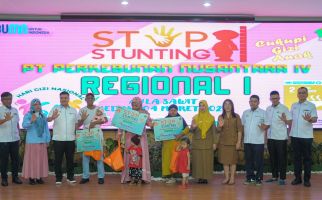 PTPN IV Regional I Bantu Puluhan Anak Terdampak Stunting di Sumut - JPNN.com