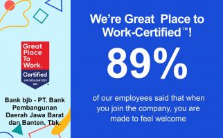 Keren! bank bjb Raih Sertifikasi Great Place to Work - JPNN.com
