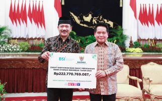 BSI Salurkan Zakat Sebesar Rp 222 Miliar Melalui BAZNAS - JPNN.com