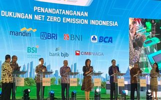 Bersama Perbankan Lain, bank bjb Berkomitmen Mendukung Net Zero Emmision di Indonesia - JPNN.com