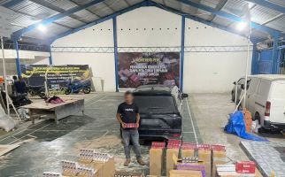 Bea Cukai Langsa Gagalkan Pengiriman Rokok Ilegal di Aceh Tamiang, Tuh Lihat Barbuknya! - JPNN.com