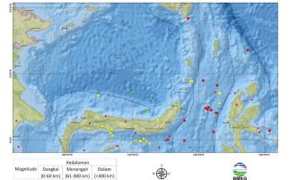 Dalam Sepakan, 61 Gempa Tektonik Menggetarkan Sulut - JPNN.com