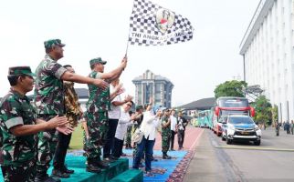 1.394 Pemudik Gratis Diberangkatkan dari Mabes TNI AD, Jenderal Maruli: Semoga Perjalanannya Lancar - JPNN.com