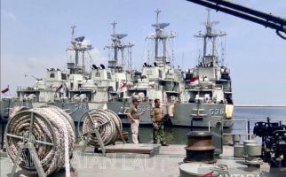 TNI AL Siagakan Sejumlah Kapal Perang dan Prajurit di Jakarta - JPNN.com