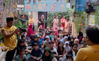 TBM Bukit Duri Bercerita Gelar Buka Puasa Bersama dan Pertunjukan Sulap, Seru Banget - JPNN.com