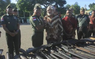 Danrem Wira Sakti Kumpulkan Ratusan Senjata Rakitan dari Sisa Konflik, Lihat - JPNN.com