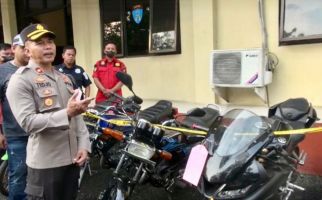 4 Pelaku Curanmor di Pesanggrahan Jaksel Ditangkap Polisi - JPNN.com