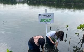 Hari Bumi, Acer Indonesia Tanam 2.500 Pohon Mangrove - JPNN.com