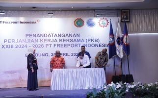 Menaker Ida Fauziyah Apresiasi PKB Manajemen & Serikat Pekerja Freeport, Simak Pesannya - JPNN.com
