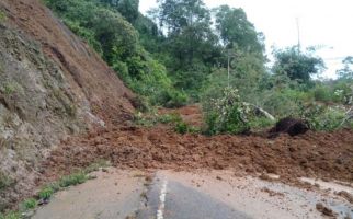 Tertimbun Longsor, Jalan Penghubung Kota Padang-Bukittinggi Terputus - JPNN.com