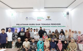 BAZNAS Adakan Program TOT Pengajar Al-Qur'an Isyarat - JPNN.com