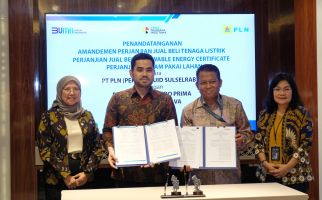 PLN & Ceria Jalin Kerja sama Renewable Energy Certificate & Inter Temporal Capacity - JPNN.com