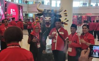 Patung Banteng Tertancap Anak Panah di Lokasi Rakernas V PDIP Menarik Perhatian - JPNN.com