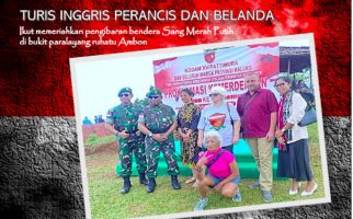 Brigjen Antoninho: Turis Mancanegara Saksikan Pengibaran Bendera Merah Putih di Bukit Paralayang Ruhatu - JPNN.com