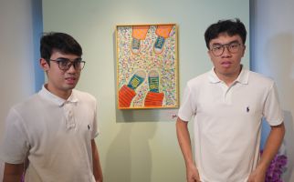 Dua Penyandang Autisme Gelar Pameran Lukisan Bertajuk Be My Friend - JPNN.com