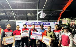 Pertamina Group Salurkan Bantuan untuk Korban Lahar Dingin & Tanah Longsor di Sumbar - JPNN.com