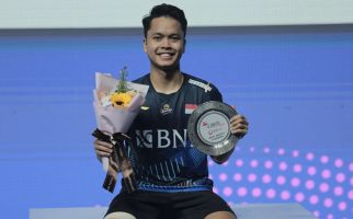 Berstatus Juara Bertahan, Anthony Sinisuka Ginting Tanpa Beban di Singapore Open 2024 - JPNN.com