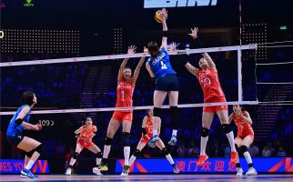 VNL 2024: Diwarnai Protes, Jepang Meruntuhkan Tembok China di Macao - JPNN.com