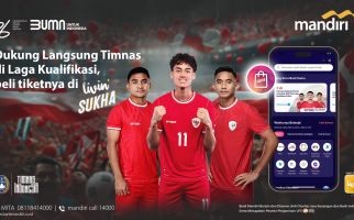 Bank Mandiri Umumkan Jual Tiket Timnas Garuda Menuju Piala Dunia 2026 di Livin’ Sukha - JPNN.com