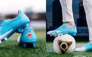 Ortuseight Hadirkan Sepatu Bola Edisi Doraemon, Begini Tampilannya - JPNN.com