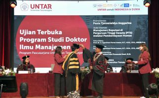 Untar Luluskan Dokter Pertama Ilmu Manajemen, Ini Topik Disertasinya - JPNN.com