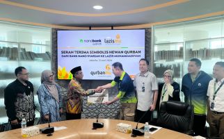 Nanobank Syariah Salurkan Hewan Kurban ke LAZIS Muhammadiyah - JPNN.com