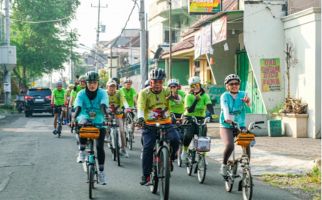 Wamen LHK Alue Dohong Susuri Kota Solo Dalam Gowes Ramah Iklim 2024 - JPNN.com