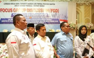 Sepakat Tolak UU P2SK, Serikat Pekerja Banten akan Mengadu ke Presiden Jokowi - JPNN.com