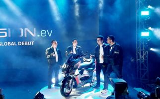 IMOTO Memperkenalkan Purwarupa Motor Listrik Vision ev, Daya Jelajahnya 160 Km - JPNN.com