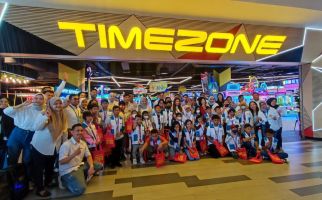 Timezone Tebar Kebahagiaan Bersama Anak-Anak Penderita Kanker di HAN - JPNN.com