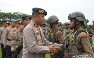 Operasi Separatis Mansinam 2024 di Maybrat, Polda Papua Barat Kerahkan 70 Personel Brimob - JPNN.com